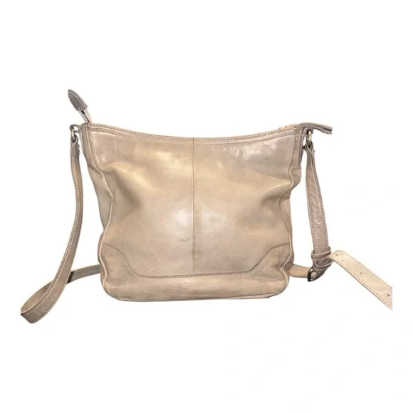 Frye Authentic Melissa Swing Cross Body Bag in Gray AR 6